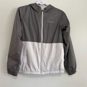 Columbia Kids Two-Tone Gray windbreaker